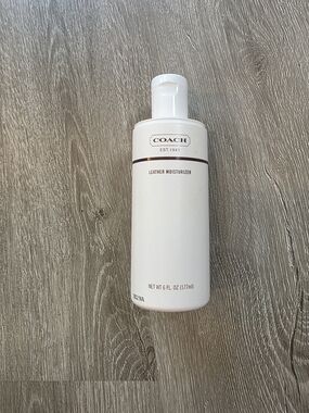 Coach Leather Moisturizer Handbag Care 6oz New